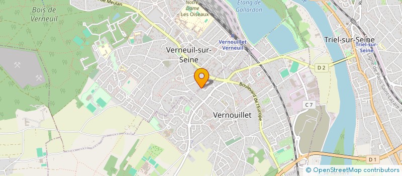 localisation de l'entreprise LE BON CONSEIL EN COMMUNICATION à VERNOUILLET
