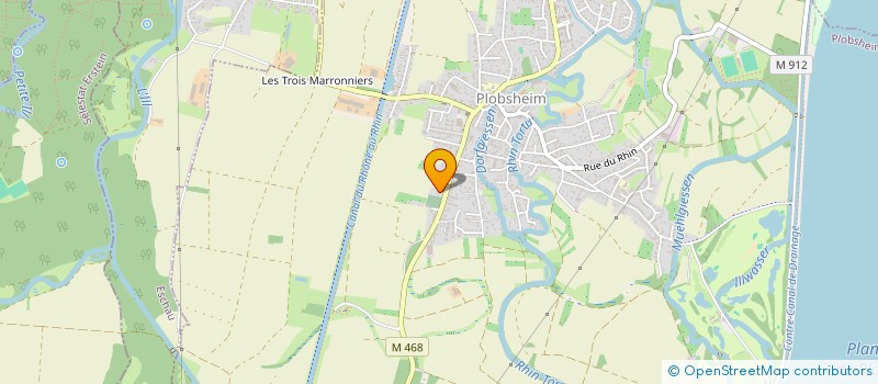 localisation de l'entreprise LE BON CONSEIL TELESURVEILLANCE SERVICE à PLOBSHEIM
