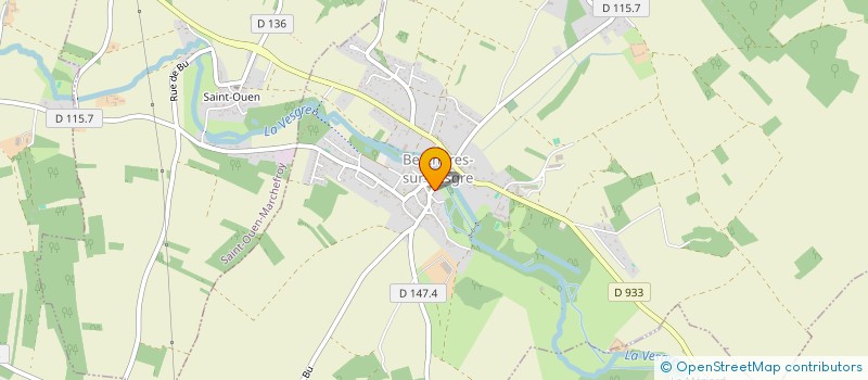 localisation de l'entreprise LE BON COURS à BONCOURT