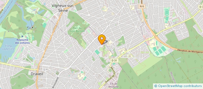 localisation de l'entreprise LE BON DEBARRAS  DRAVEIL