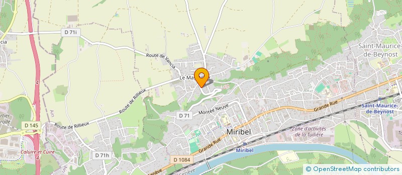 localisation de l'entreprise LE BON ELECTRICIEN à BEYNOST