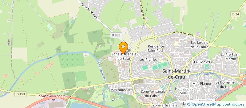 localisation de l'entreprise LE BON FOIN à SAINT-MARTIN-DE-CRAU