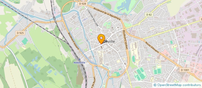 localisation de l'entreprise LE BON FRANCAIS à ABBEVILLE