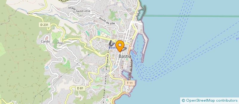 localisation de l'entreprise LE BON GOUT à BASTIA