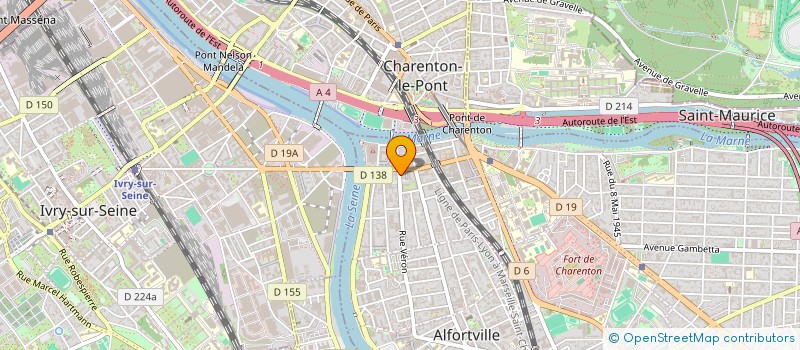 localisation de l'entreprise LE BON GOUT D ALFORTVILLE à ALFORTVILLE