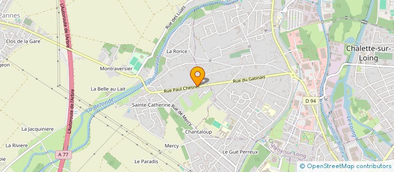 localisation de l'entreprise LE BON'HAIR  PANNES