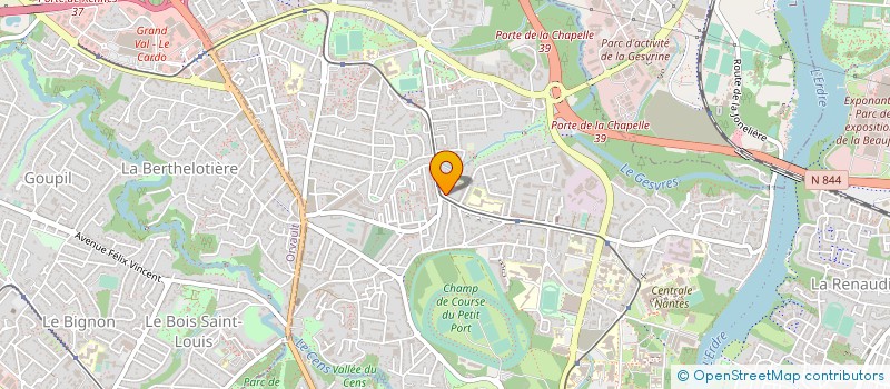 localisation de l'entreprise LE BON LA CROUTE LA MIE à NANTES