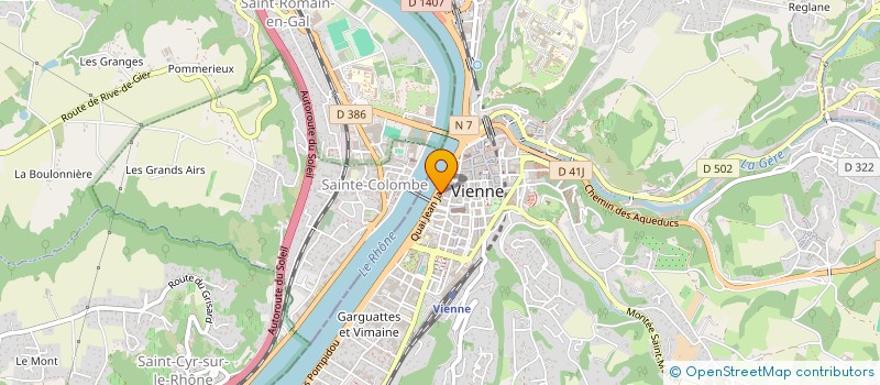 localisation de l'entreprise LE BON MENAGE à VIENNE