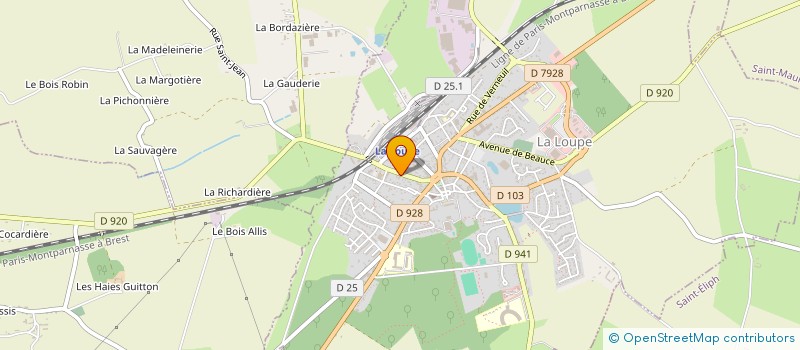 localisation de l'entreprise LE BON NAVET à LA LOUPE