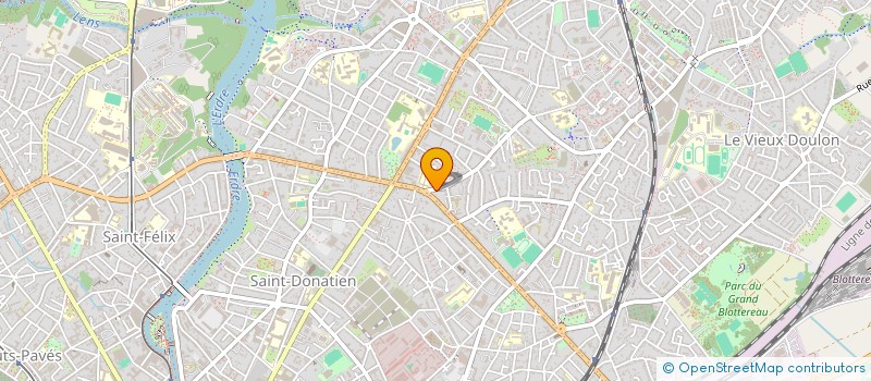 localisation de l'entreprise LE BON OUTIL à NANTES