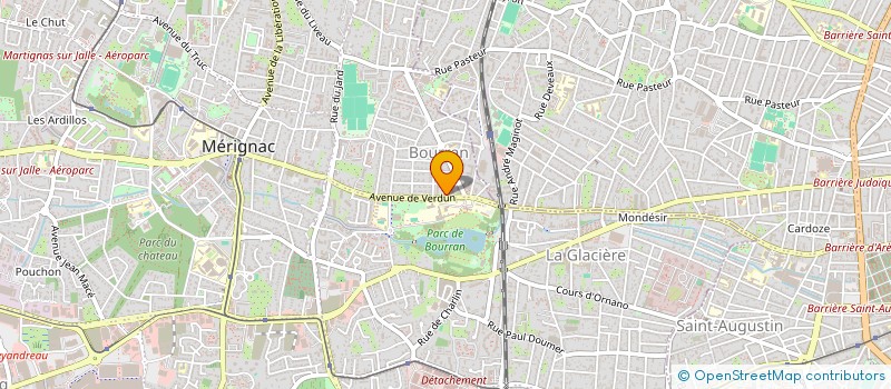 localisation de l'entreprise LE BON PAIN à MERIGNAC