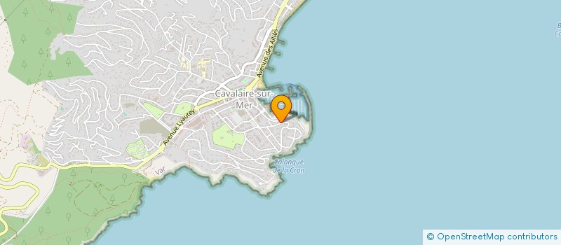 localisation de l'entreprise LE BON PARTAGE à CAVALAIRE-SUR-MER