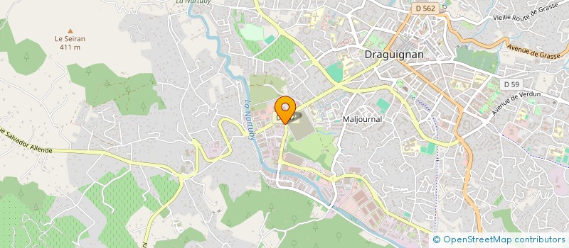 localisation de l'entreprise LE BON PLAN  DRAGUIGNAN