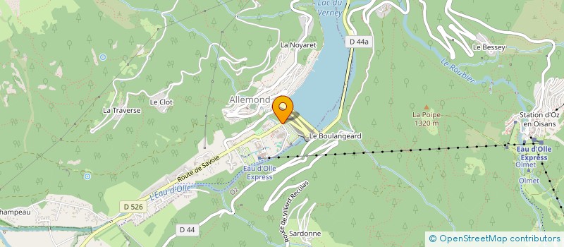 localisation de l'entreprise LE BON PLAN à LE BOURG-D'OISANS