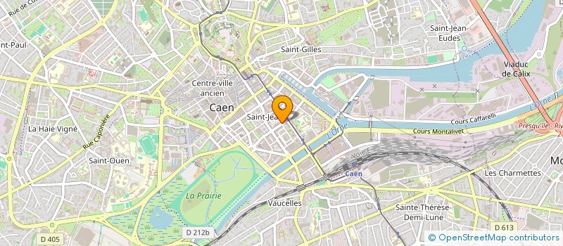 localisation de l'entreprise LE BON PRETEXTE à CAEN