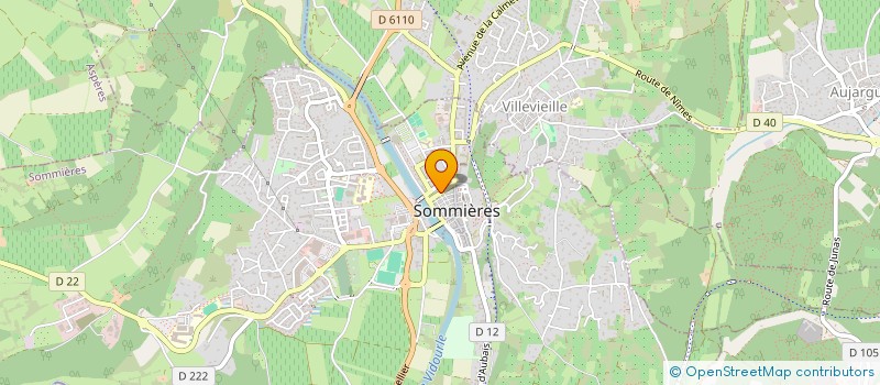 localisation de l'entreprise LE BON PRIX  SOMMIERES