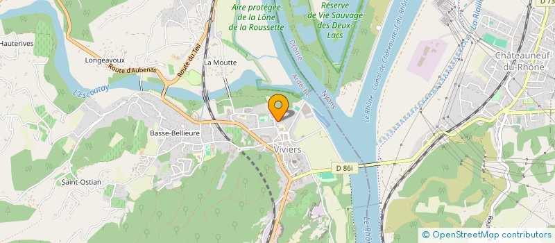localisation de l'entreprise LE BON SAMARITAIN A VIVIERS à VIVIERS