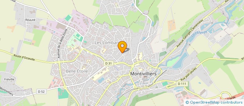 localisation de l'entreprise LE BON SON  MONTIVILLIERS