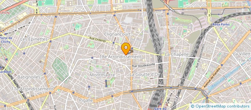 localisation de l'entreprise LE BON STAFF  PARIS