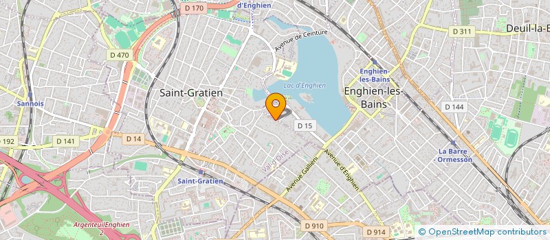 localisation de l'entreprise LE BON TAXI  SAINT-GRATIEN