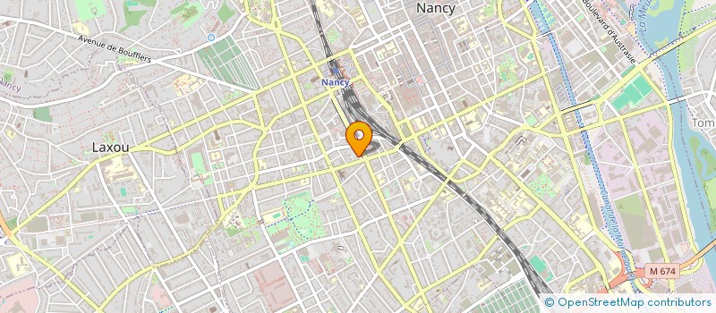 localisation de l'entreprise LE BON TEMPO  NANCY