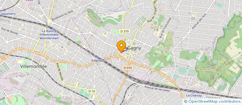 localisation de l'entreprise LE BON TRADI DE GAGNY à GAGNY