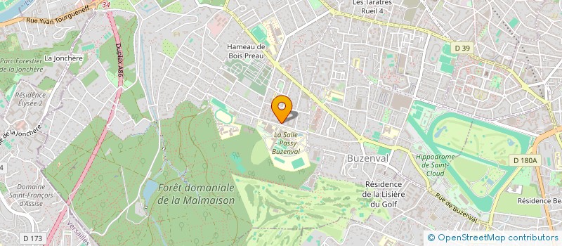 localisation de l'entreprise LE BON TRAJET à RUEIL-MALMAISON