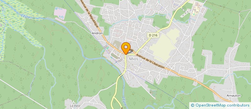 localisation de l'entreprise LE BON TUYAU  MIOS