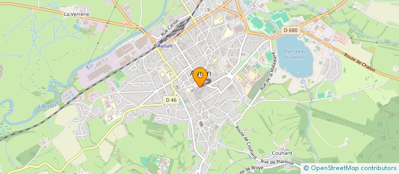 localisation de l'entreprise LE BONAPARTE à AUTUN