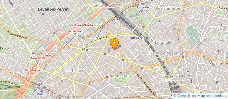 localisation de l'entreprise LE BONBON ROYAL à PARIS