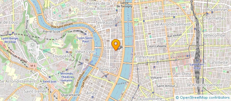 localisation de l'entreprise LE BOND à LYON