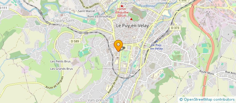localisation de l'entreprise LE BOND DES ROULEMENTS à LE PUY-EN-VELAY