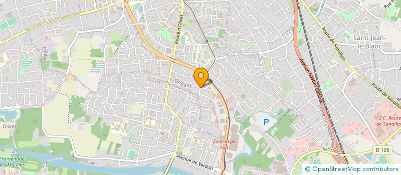 localisation de l'entreprise LE BONESPOIR à ORLEANS