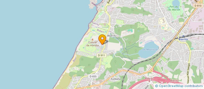 localisation de l'entreprise LE BONGOAT JOUAN INDIVISION à BIDART