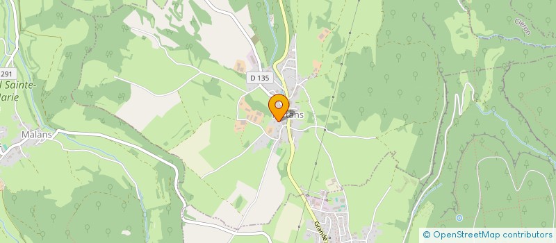 localisation de l'entreprise LE BONHEUR à FERTANS