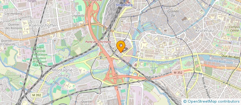 localisation de l'entreprise LE BONHEUR D UN SOURIRE à STRASBOURG
