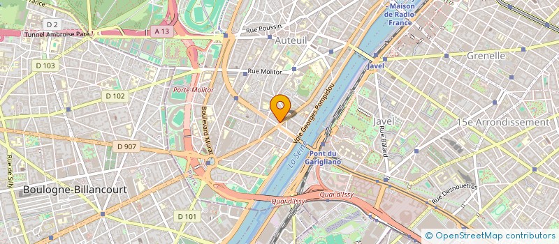 localisation de l'entreprise LE BONHEUR DE LI  PARIS