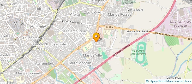 localisation de l'entreprise LE BONHEUR DES P'TITS CROCOS à NIMES