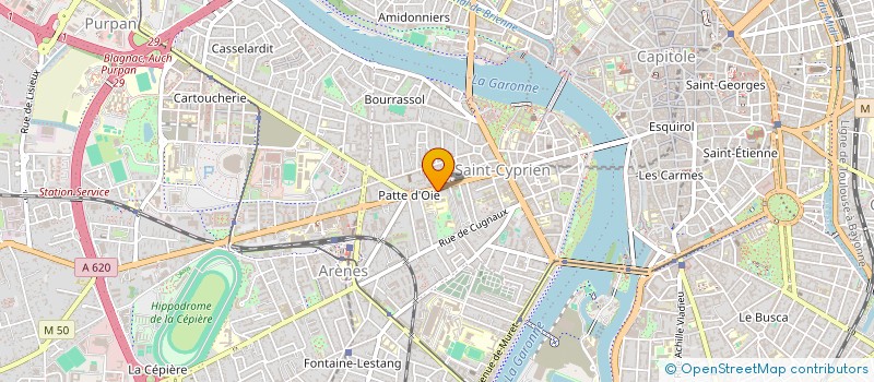 localisation de l'entreprise LE BONHEUR DU JOUR à TOULOUSE