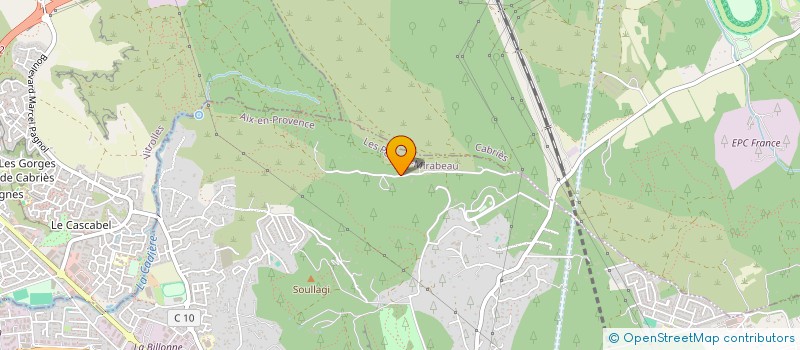 localisation de l'entreprise LE BONHEUR EN SOI à LES PENNES-MIRABEAU