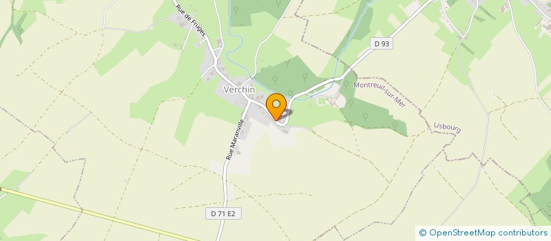 localisation de l'entreprise LE BONHEUR EST AU JARDIN  TORCY