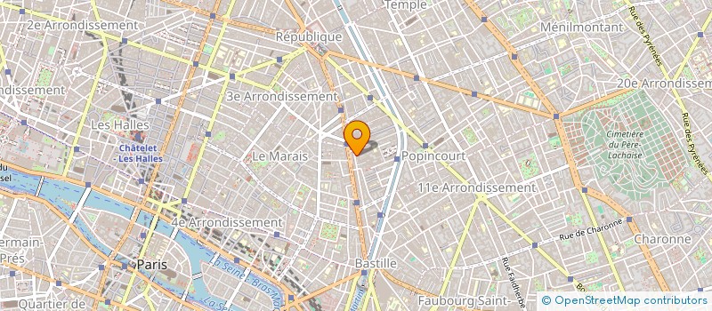 localisation de l'entreprise LE BONHEUR EST DANS L'INSTA(NT)  PARIS