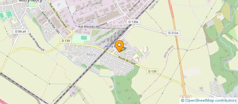 localisation de l'entreprise LE BONHEUR EST DANS LA COM' à MITRY-MORY