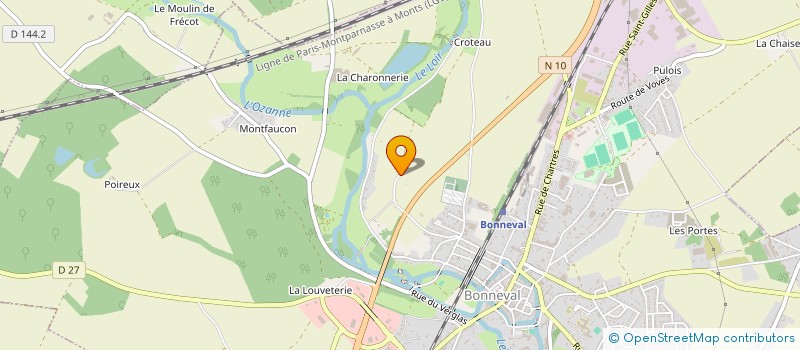 localisation de l'entreprise LE BONHEUR EST DANS LA GRANGE à BOUVILLE