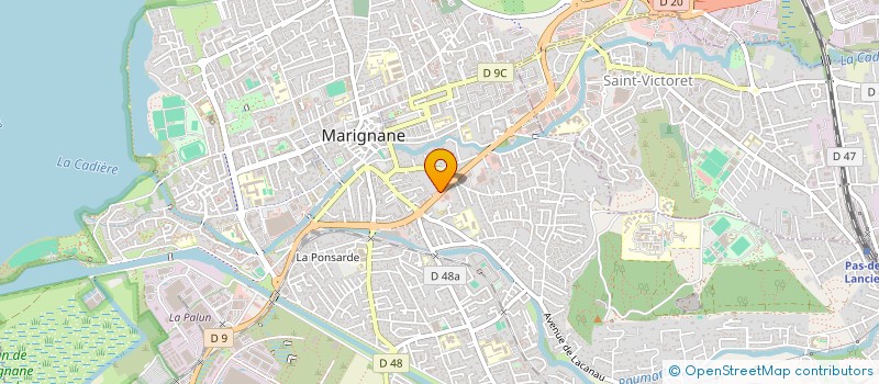 localisation de l'entreprise LE BONJOUR  MARIGNANE