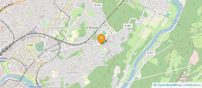 localisation de l'entreprise LE BONJOUR à BESANCON