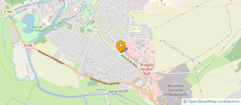 localisation de l'entreprise LE BONSEJOUR à VERDUN
