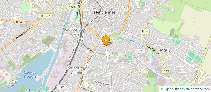 localisation de l'entreprise LE BONUS à VALENCIENNES