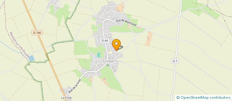 localisation de l'entreprise LE BOOGIE  CORPE