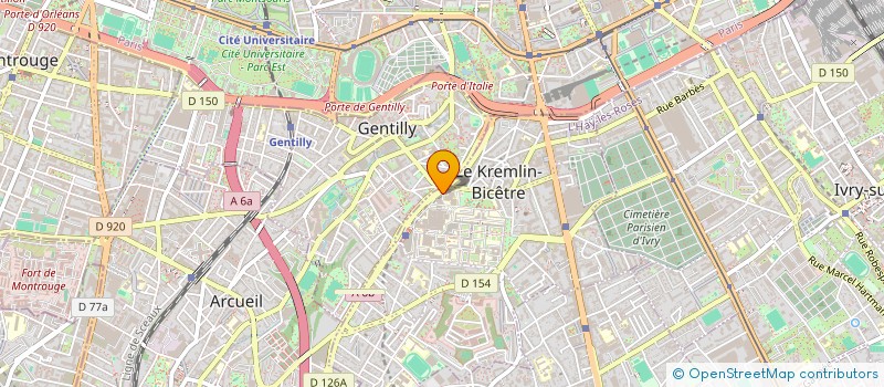 localisation de l'entreprise LE BOOKLUB  LE KREMLIN-BICETRE